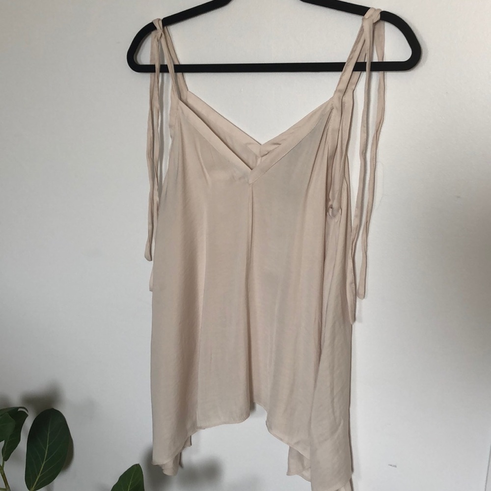 Zara nude tank top